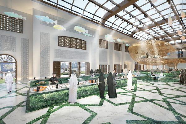 L’wzaar fish market aspire hospitality doha port, qatar